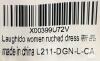 Laughido Green Ruched Bodycon Dress, Large, New - 3