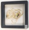 New Rhinestone Heart Necklace with Box Chain, Heart 0.6" on 18" Chain - 5
