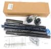New 18-72" Black Shower Curtain Rods, Never Rust, Never Slip, Adjustable Tension Rod with Durable Springs, No Drilling, Great for Bathrooms, Bedrooms, Kitchens & Doorways - 3