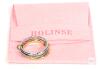 New Size 10-11 Women's Multitone Stacked Connected Multi Ring Set, Cubic Zirconia - 2