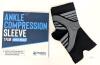 New Size XL Unisex Doctor's Select Ankle Compression Sleeve (Ankle Brace) Black Quick Dry Antimicrobial Copper Open-Toe - 2