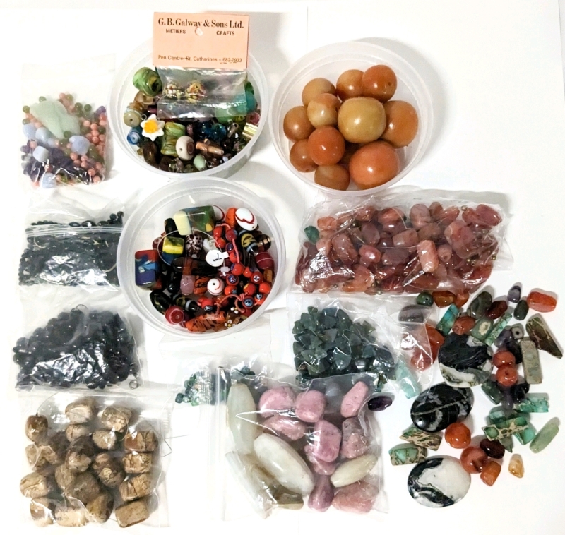 Collection of High Quality Beads for Jewelry Making.
