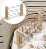 New Ferrochef Fire Kiln Large Bead Rack Set . 2 High Temperature Kiln Support 6 Tungsten Wires(10") and 100 High Temperature Nichrome Wire Jump Rings . - 3
