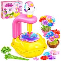 New Osllate Craft Kids DIY Bouquet Making Artificial Flower Assembly Kit For Kids Ages 3+