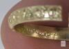Possible 18K Gold Ring, Had Accompanied Kee Gold Tester, Possibly Used For Testing, Cut At Back, Obscured Stamp on Cut, Unidentified Signature Inside Band, Same Colour Inside Cut Ends, Non-Magnetic, 0.5g Weight - 8