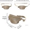 New AOCINA INICAT Fanny Packs Crossbody for Women Fashionable Sling Bag Waist Packs Belt Bags for Travel Hiking, X0049DRO27 - 6