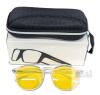 New JW MARRIOTT Blue Light Blocking Transparent Frame Non-Prescription Computer / Night Driving Glasses | Prevent Eyestrain, Headaches, and Fatigue - Supercharge Energy Levels, Focus, and Productivity | Clearer Night Driving Vision