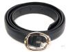 New 46" Long Women's Leather Belt for Jeans Pants Ladies Casual Waist Faux Leather 1.18&ldquo; Width - 2