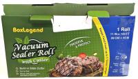 [Broken Roll/Cutter] BoxLegend Vacuum Sealer Roll, Works With All Vacuum Packaging Machines, Possibly Less Than Listed (11" &times; 159ft)