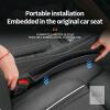 New 2-Pack Car Seat Gap Filler, Seat Gap Organizer with Phone Holder, Car Seat Accessories, Car Organizer Fit Car SUV Truck-2PCS Black 15.8" Long ea - 2