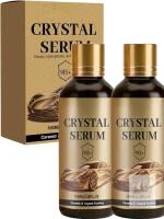 New 2-Pack 100ml Hikmarion Crystal Serum, Quick Effect Nano Coat Restore for Cars, High Gloss Shine & Hydrophobic Protection for Paint, Glass, Wheel & Chrome 100ml ea