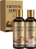 New 2-Pack 100ml Hikmarion Crystal Serum, Quick Effect Nano Coat Restore for Cars, High Gloss Shine & Hydrophobic Protection for Paint, Glass, Wheel & Chrome 100ml ea