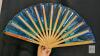 New XL 24" Across 13.5" Long Iridescent Pink Bamboo Hand Fan | Festival Merch | Vinyl Shimmer Clack Fan | Thwoorp Fan | EDM Rave accessories | Pride Festival | Holographic Ibiza Holiday - 2