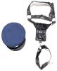 New Size LG Women's XXLOG Police Commanding Officer Costume for Adults, Blue Jumpsuit, Hat & Hip Holster Belt Thing - 3