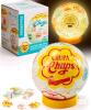 New Chupa Chups X PieceRelax 3D Plastic Puzzle Sphere Light for Adults 60 Piece - Timeless Memories - Chupa Chups Time Machine Unique Gift & Home D&eacute;cor with Curved Plastic Puzzle Pieces [J1151]
