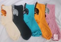 New Ramede 5-Pack Cute Cat Socks , Size 5-9