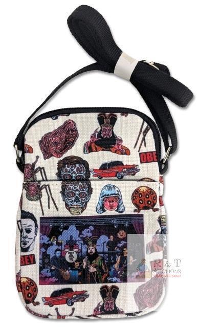 New Woven Horror-Themed Mini Crossbody Bag | They Live, Big Trouble In Little China, Halloween ++ | 6" &times; 8.5" (Excluding Strap)