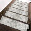 New 15pcs Sarben Non Slip Stair Treads for Wooden Steps - 8"x30" Indoor Safety Carpet, Edging Mats with TPE Adhesive Backing, Pet and Elderly Friendly Stair Rugs (Taupe)