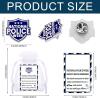 New Huquary 50 Sets National Police Week Law Enforcement Appreciation Day Gifts Bulk Honor The Men and Women of Law Enforcement Souvenir Badges Pins Correctional Officer Gifts : Pin Badges, Cards & Organza Bags - 2