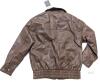 New Size SM Women's Vanmolrs Oversize Leather Jacket PU Leather Motorcycle Coats Bomber with Double Pockets - 4