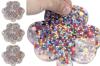 3 New Shamrock-Shaped Lucky Picky Pads : Satisfies The Urge To Pick! Remeltable Reusable Sensory Toys for Skin Picking, Skin Picking Fidget Toys, Skin Picking Pocket Pads, ADHD OCD Fidget Toys Adults 3.75" Long Each