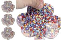 3 New Shamrock-Shaped Lucky Picky Pads : Satisfies The Urge To Pick! Remeltable Reusable Sensory Toys for Skin Picking, Skin Picking Fidget Toys, Skin Picking Pocket Pads, ADHD OCD Fidget Toys Adults 3.75" Long Each