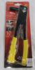 Task Pack B20076 Rivet Tool Kit, 10 Rivets, 4 Nose Pieces, 3/32"&ndash;3/16", Ergonomic Grip, New