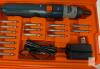 Black & Decker KC4815 Cordless Screwdriver Set with 15 Accessories and Carrying Case - 3