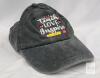 ZVUZVO Teacher Appreciation Black Baseball Cap with "Teach Love Inspire" Embroidery