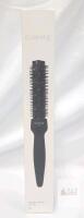 GIMME 25mm Round Hair Brush, Black, Ceramic Barrel, Ergonomic Handle, Vented Design