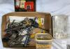 Mixed Lot: Atlas & Paulin Fasteners, Drill Bits, Valve, Wire Clips, Bits &ndash; 30+ Pieces
