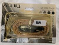 Omega OSW1815 18AWG Speaker Wire, 49.2 ft (15m), 2-Conductor, Oxygen-Free Copper, Original Pack- worn packaging
