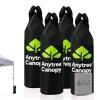 New - AnyTree Sand Bags Canopy Weights for Canopy Legs(Without Sand),120LB, 4-Pack, Sand Bags for Gazebo Legs, Canopy Tent Weights