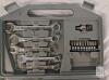 Work Centre Hand Tool Set with Sockets, Wrenches, Bits, Ratchet, and Pliers - 3
