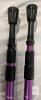 TheFitLife Duralumin 3-Section Adjustable Trekking Poles, 24-53 inches, 7075 Aluminum Alloy - 2