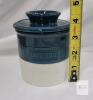 New NUTRIUPS Ceramic Butter Crock, Butter Dish with Lid for Countertop with Water Line - 3