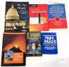 Assorted Books Hardcover & Paperback, Mostly Non-Fiction & Samsung Maxima Zoom EVOCA 38-115mm Auto Macro AF Panorama Film Camera With Case (Tested For Power) - 5