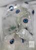 Halloween Decoration Set &ndash; Cauldron, Skeleton Witch, Eyeballs, Spiders, Lights & Cotton Web - 4