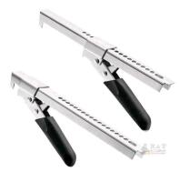 NEW ENHON Adjustable Stainless Steel Jar Opener Tools, 2 Pack, Arthritis Friendly, Ergonomic Grip
