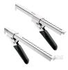 NEW ENHON Adjustable Stainless Steel Jar Opener Tools, 2 Pack, Arthritis Friendly, Ergonomic Grip