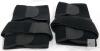 Kecartu 2 Pack Adjustable Ankle Brace, Elastic OK Fabric, Black, Velcro, Fits Most, - 2
