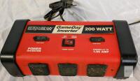 ERALLY GameDay 200W Portable Power Inverter with 3 AC Outlets and 2 USB Ports