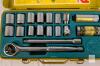 MISTERCRAFT 20-Piece Metric & SAE 3/8" Drive Ratchet Socket Set Japan, Model 220, Chrome Case - 2