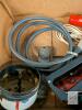 Mixed Lot Hand Tools: Lenox Hole Saw, Eveready Flashlight, Staple Gun, Valve, Cables - 2