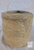Large Natural Jute Twine Spool, Approx. 1/8" Diameter, 8"x8.5", Factory Wrapped, 3000&ndash;4000 ft