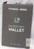 RFID-Blocking Passport Wallet, PT Travel Design, 420D Nylon, Holds 2-3 Passports, Adjustable Strap