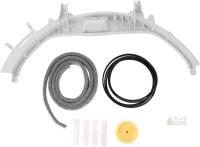 New WE49X20697 Dryer Bearing Kit for Dryer with WE Top Bearing, WE12M29 Drive Belt, WE1M504 Glide Slides, WE1M1067 Bearing Slides, WE12X83 Pulley Idler, WE9M30 Pulley Felt