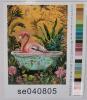 TUCOCOO Flamingo Bath Retreat Paint by Numbers Kit, 16x20 inches, 24 Acrylic Paints, 3 Brushes - 2