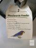 Wildlife Sciences Mealworm Feeder, Model 481, Stainless Steel Roof, Adjustable Height - 2