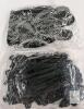 120pc Nylon Cable Tie Kit w/ Self-Locking Heavy Duty Zip Ties & Gloves,